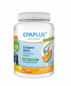 EPAPLUS Arthicare--Defenses Collagen Powder, 30 Days,  Lemon Flavor, Silicon, Vitamin D, Hyaluronic Acid, Magnesium, Zinc, Iron, B12