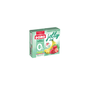 DOMO DIET JELLY VEG STRAWBERRY/BANANA 30G