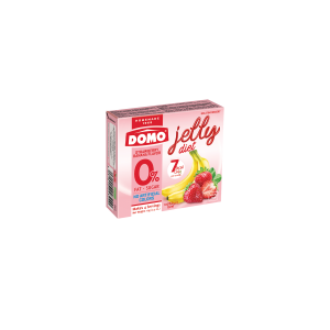 DOMO DIET JELLY BEEF STRAWBERRY/BANANA 12G