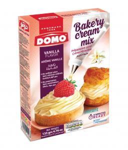 DOMO BAKERY CREAM MIX VANILLA 135G