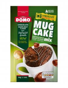 DOMO MUG CAKE CHOCOLATE HAZELNUT 60G