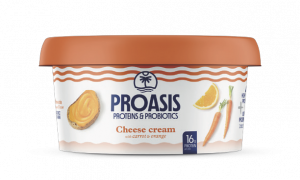Cheese cream with carrot & orange with PROteins and PRObiotics 125g