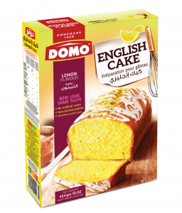 DOMO ENGLISH CAKE LEMON 454G