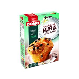 DOMO MUFFIN VANILLA CHOCOLATE CHIP 336G