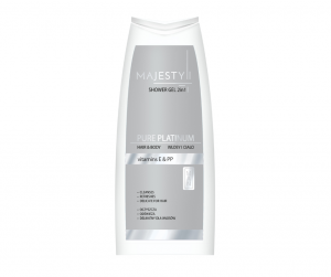 MAJESTY PURE PLATINUM SHOWER GEL 2 IN 1 250 ml