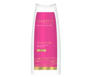 MAJESTY EXCITE Shower gel with milk proteins 250 ml