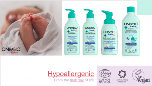 Hypoallergenic line - Baby care products