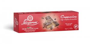 CHOCOLATE-COATED WAFERS WITH CAPPUCCINO CREAM FILLING