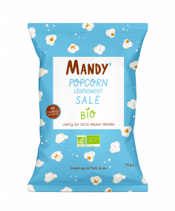 MANDY' ORGANIC - Salted popcorn
