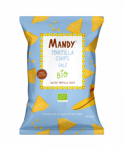 MANDY' ORGANIC - Salted tortilla chips