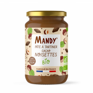 MANDY' ORGANIC - Hazelnut and cocoa spread