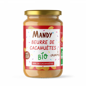 MANDY' ORGANIC - Crunchy peanut butter