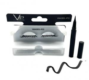 Magnetic Eyelashes with eyeliner - Display - 12 slots  Double sided - 12 hooks on each side  12 styles (9 pcs each)  108 PIECES  26