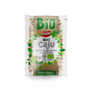 Organic Baked Cashews with Sea Salt