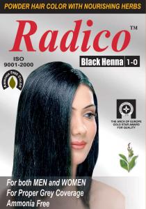 Black Henna - Radico Herbal Hair Color