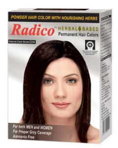 Dark Brown - Radico Herbal Hair Color Dye