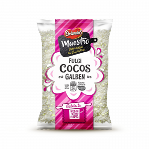 Colored Coconut Yellow Flakes