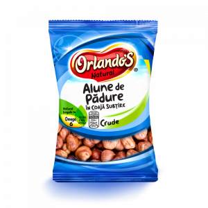 Raw Hazelnuts in Thin Shell