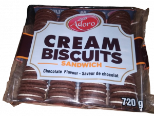 Cream Sandwich Cookies - tray pack