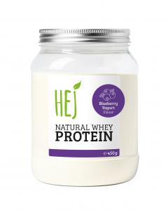 HEJ Natural Whey Protein - 450g - Blueberry Yogurt