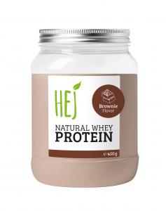 HEJ Natural Whey Protein - 450g - Brownie