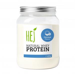 HEJ Natural Whey Protein - 450g - Coconut