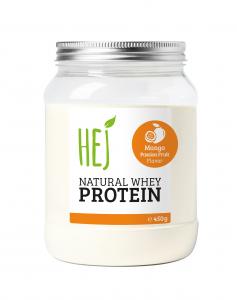 HEJ Natural Whey Protein - 450g - Mango Passion Fruit