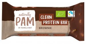 Naturally Pam Clean Protein Bar (bio) - Brownie