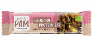 Naturally Pam Crunchy Protein Bar - Nutty Choco