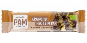 Naturally Pam Crunchy Protein Bar - Cashew Caramela