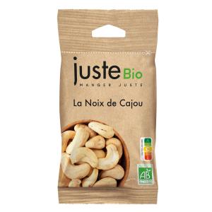 Doypack Organic Raw Cashew Nuts 40g