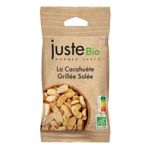 Doypack Organic Roasted Salted Peanuts 40g