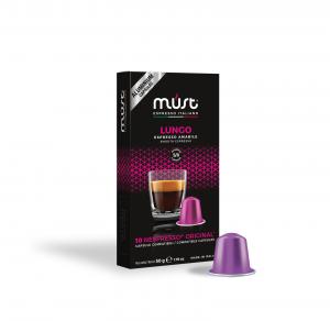 NESPRESSO ALUMINIUM COMPATIBLE CAPSULE LUNGO
