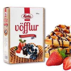 Waffle mix in box