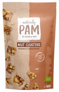 Naturally Pam Nut Clusters (bio) - Peanut Cinammon