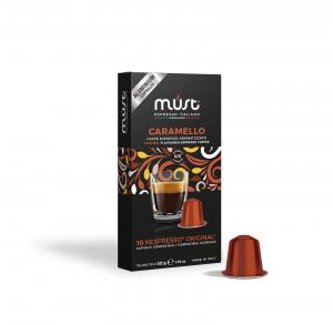 NESPRESSO ALUMINIUM COMPATIBLE CAPSULE CARAMEL