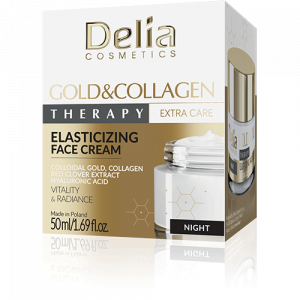 Gold&Collagen - elasticizing night face cream 50ml