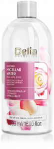 Soothing micellar water with rose extract 500 ml