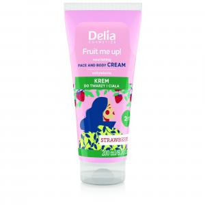 Fruit me up! Face and body cream strawberry scented 200ml