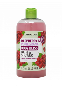 Body Bliss Raspberry & Pomegranate Bath & Shower Gel
