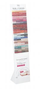 DISPLAY NAIL VARNISHES 120 COLOURS - 2+1