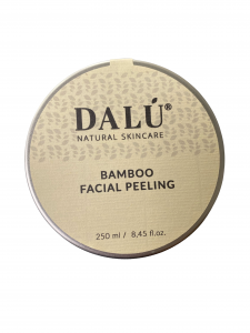 Bamboo facial peeling