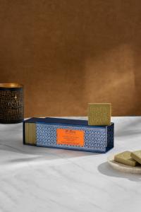EXCEPTIONNAL GIFT BOX 15 MINI ORANGE BLOSSOM DELICIOUSLY SCENTED ALEPPO SOAPS