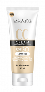 CC Cream Color Correction SPF 30 Light Beige 40 ml
