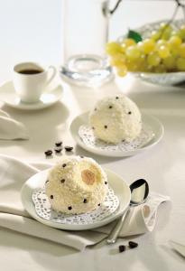 VANILLA TARTUFO ICE CREAM INDIVIDUAL PORTION