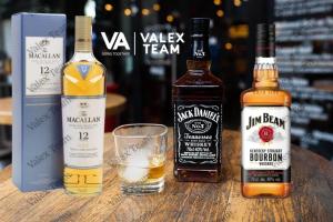 Whisky Jameson/Jack Daniels/Johnie Walker/Grants/Monkey Shoulder/Macallan ect