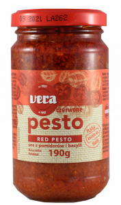 Red pesto 190 g VERA