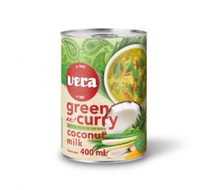 Coconut milk with curry green 400 ml VERA