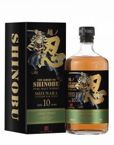 Shinobu Lightly Peated 10yrs Pure Malt Mizunari Oak Finish 700ml 43%
