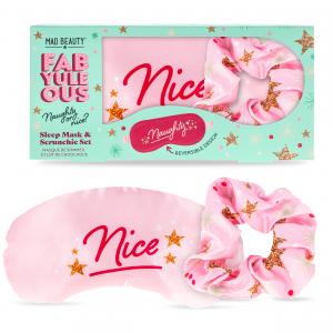 Mad Beauty FabYuleOus Sleep Mask and Scrunchie set